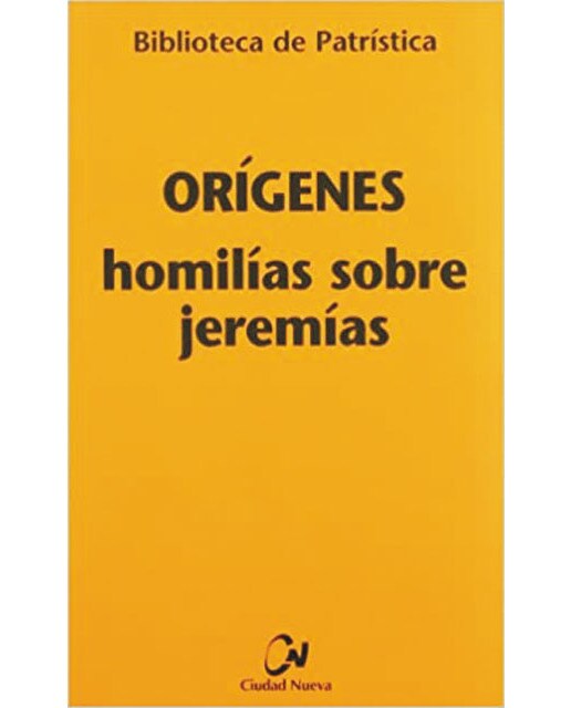 Homilías sobre Jeremías (Capa mole com abas) 1