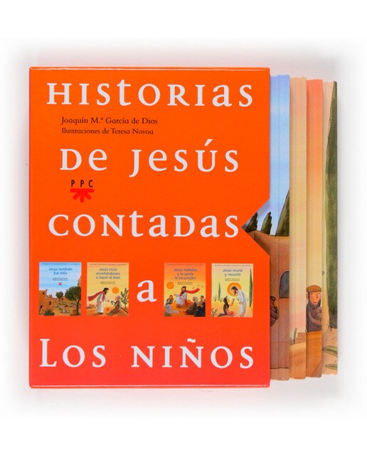 Imagen 0 de Historias de Jesús contadas a los niños [estuche]  (Tapa dura)