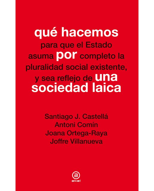 Qué hacemos por una sociedad laica