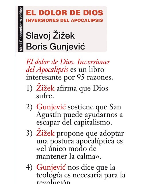 El dolor de Dios: Inversiones del Apocalipsis (Capa mole com abas) 1