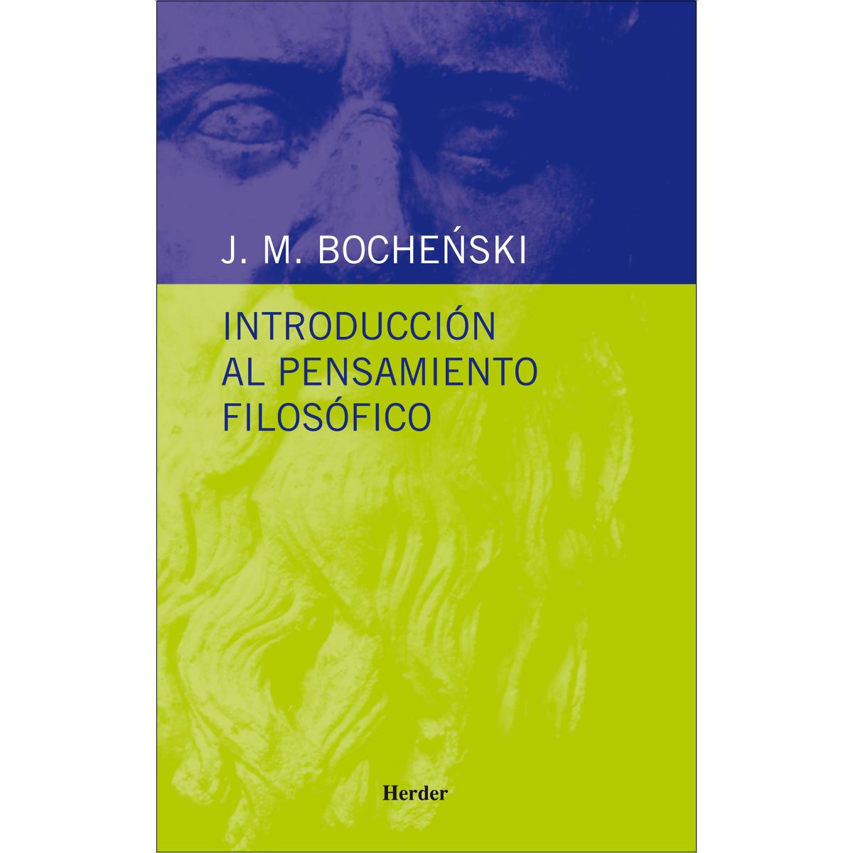 Introducción al pensamiento filosófico (Capa mole com abas) 1