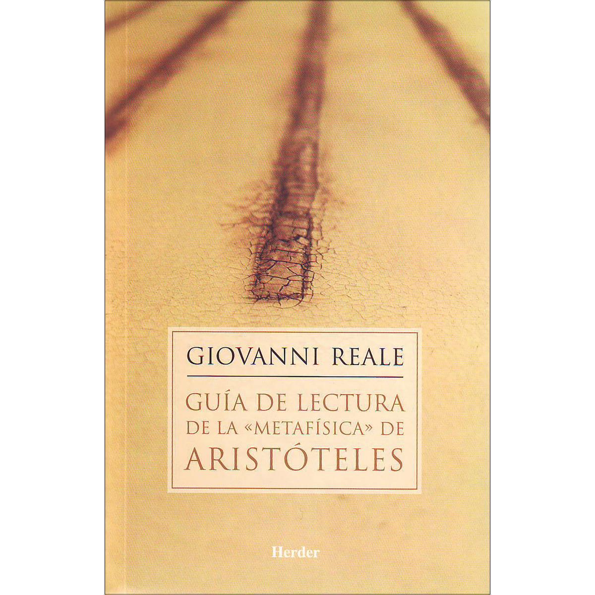Guía de lectura de la Metafísica de Aristóteles (Capa mole com abas) 1