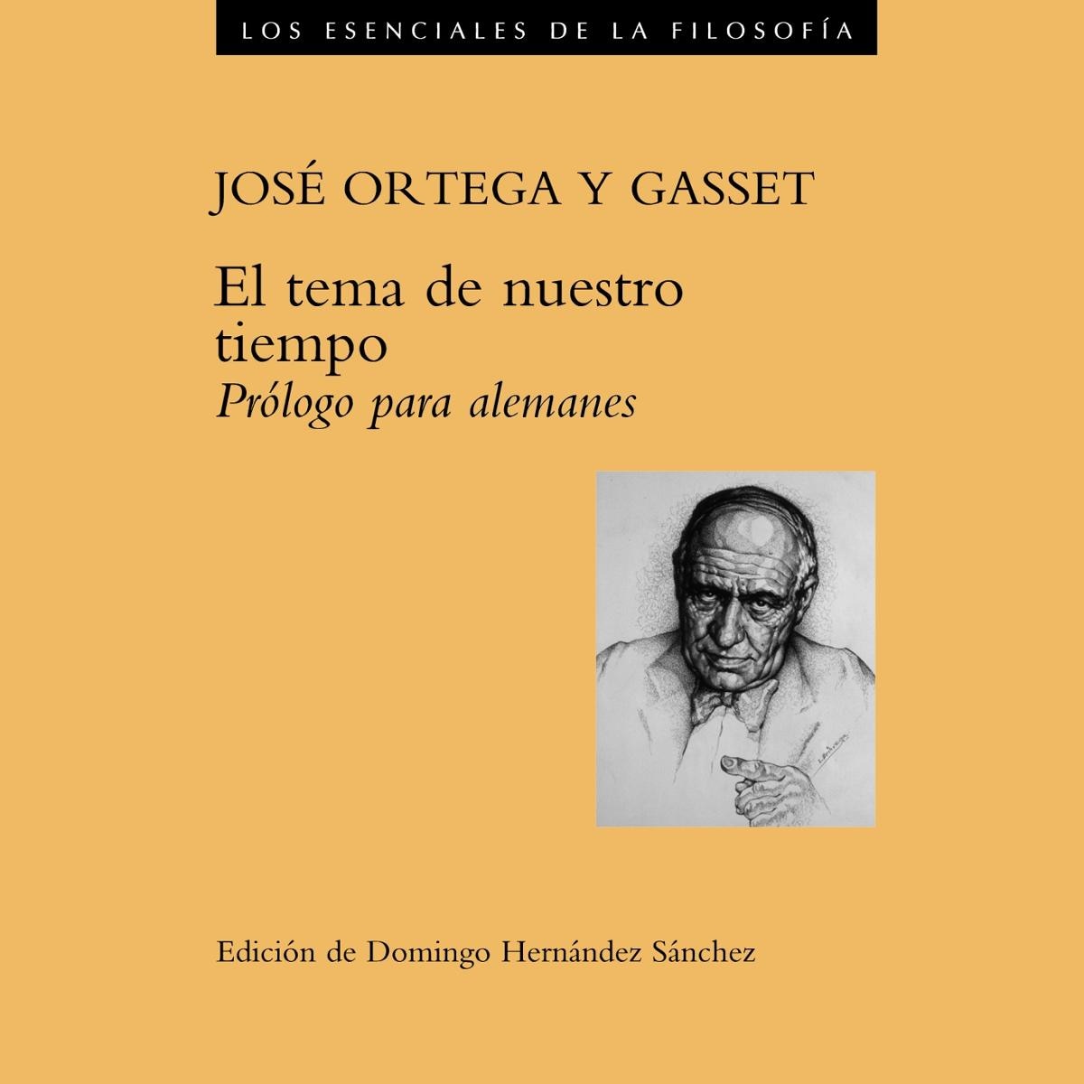 El tema de nuestro tiempo.: Prólogo para alemanes (Capa mole) 1