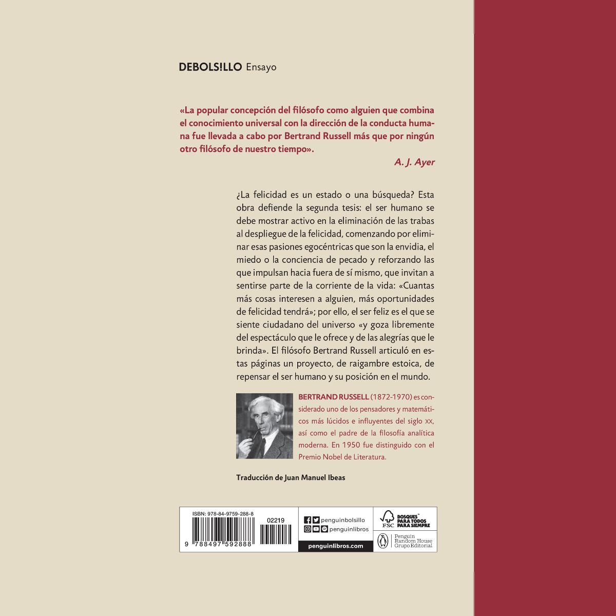 La conquista de la felicidad(Bolsillo) (Tapa blanda) 2