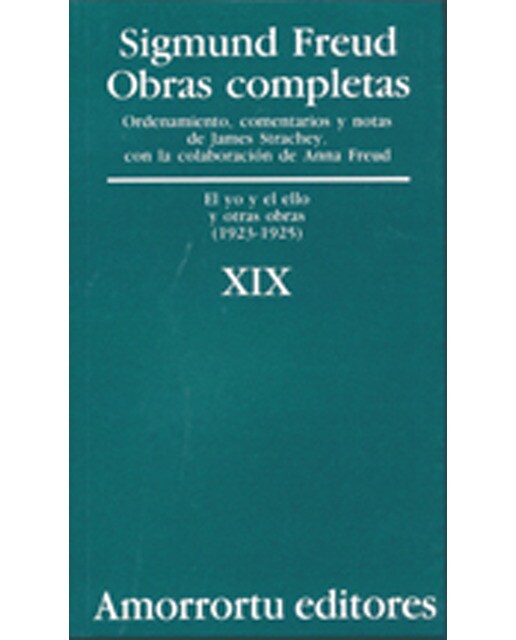 Obras Completas. Volumen 19: El yo y el ello, y otras obras (1923-1925) (Capa mole) 1