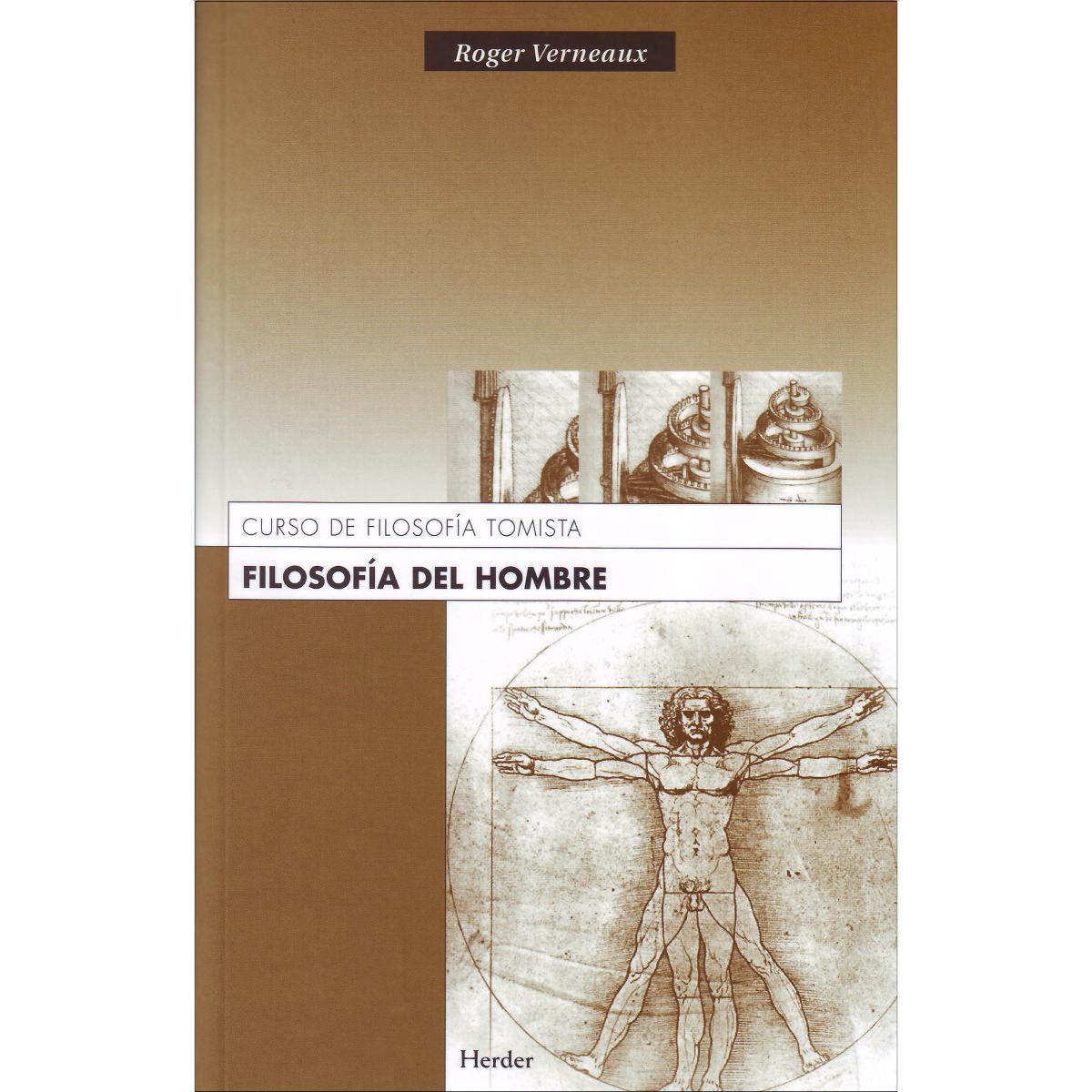 Filosofía del hombre: Curso de filosofía tomista (Capa mole com abas) 1