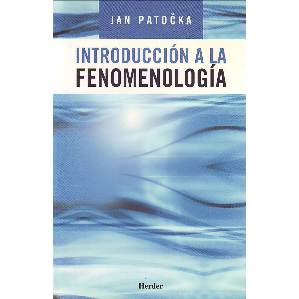 Introducción a la fenomenología (Capa mole com abas) 1