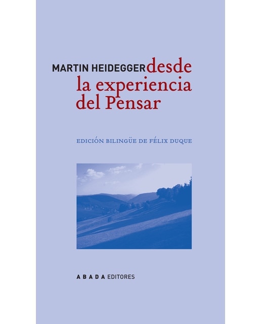 Desde La Experiecia Del Pensar 1