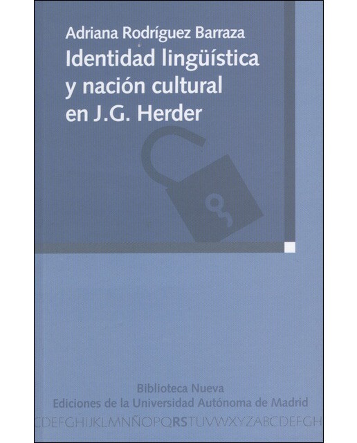 Identidad linguística y nación cultural en j. G. Herder 1