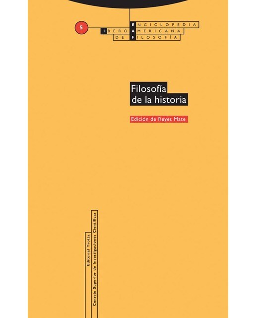 Filosofía de la historia: Vol. 05(Tapa blanda) 1