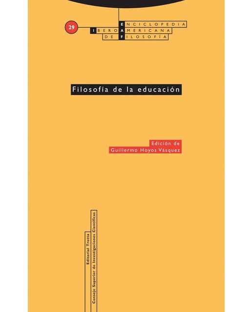 Filosofía de la educación: Vol. 29(Tapa blanda) 1