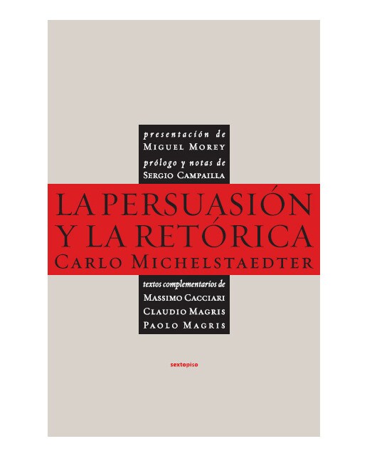 La persuasión y la retórica (Capa mole com abas) 1