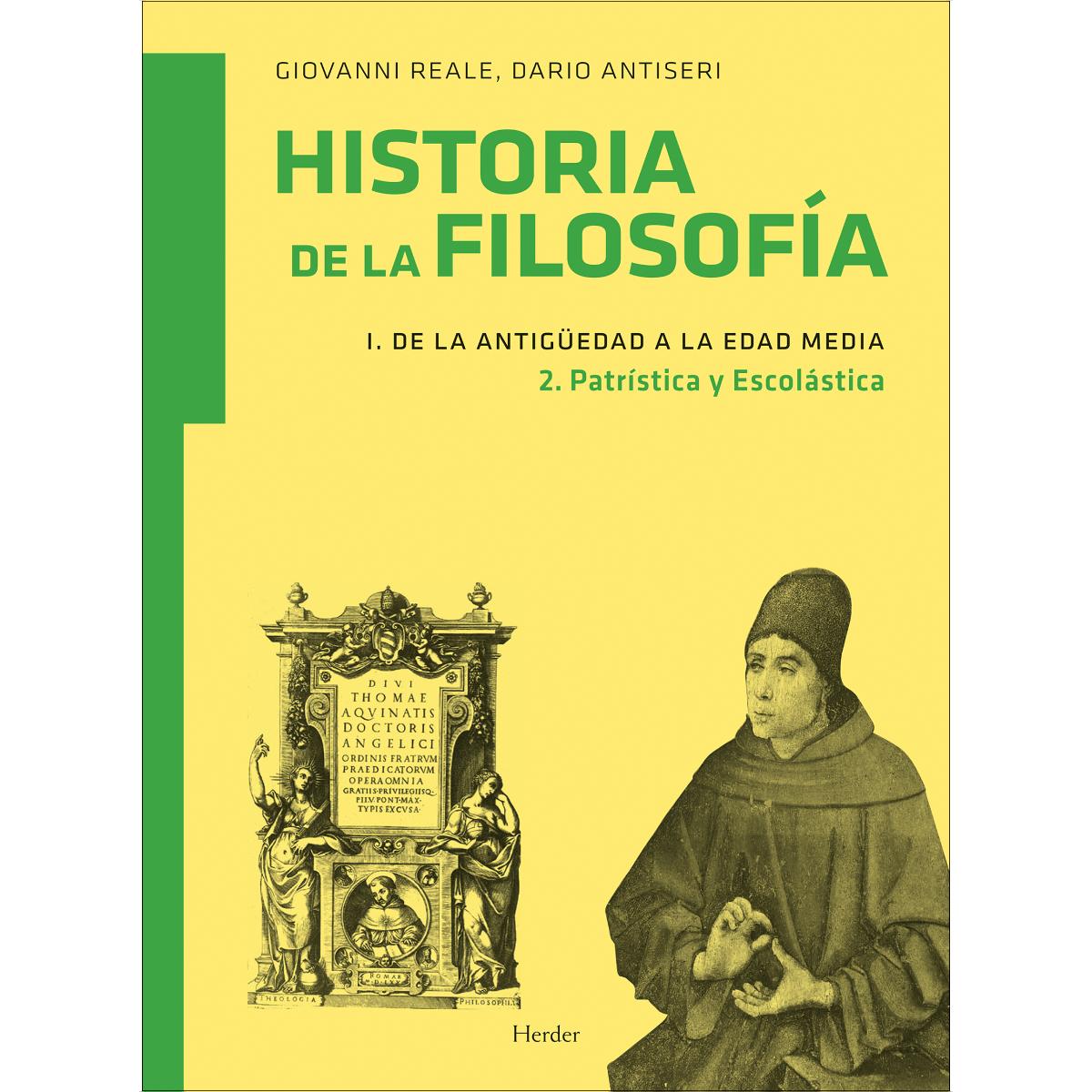 Imagen 0 de Historia de la filosofía I.2: De la Antigüedad a la Edad Media 2. Patrística y Escolástica  (Tapa blanda)