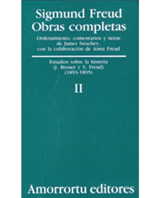 Obras Completas. Volumen 2: Estudio sobre la histeria (1893-1895) (Capa mole) 1