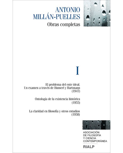 Millán-Puelles. I. Obras completas (Capa dura) 1