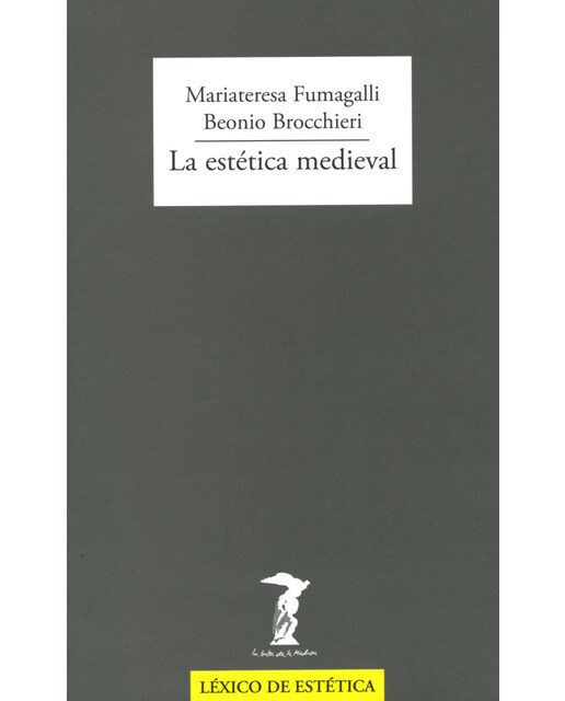 La estética medieval (Capa mole com abas) 1