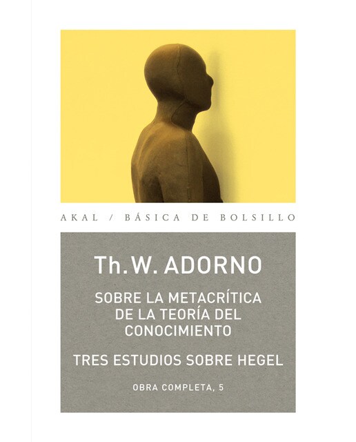 Sobre la metacrítica de la teoría del conocimiento(Tapa blanda) 1