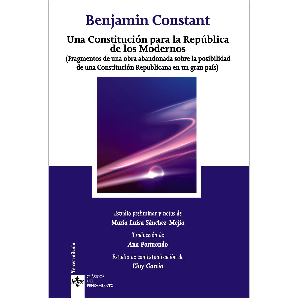 Imagem 0 de Una Constitución para la República de los Modernos: Fragmentos de una obra abandonada sobre la posibilidad de una Constitución  (Capa mole com abas)
