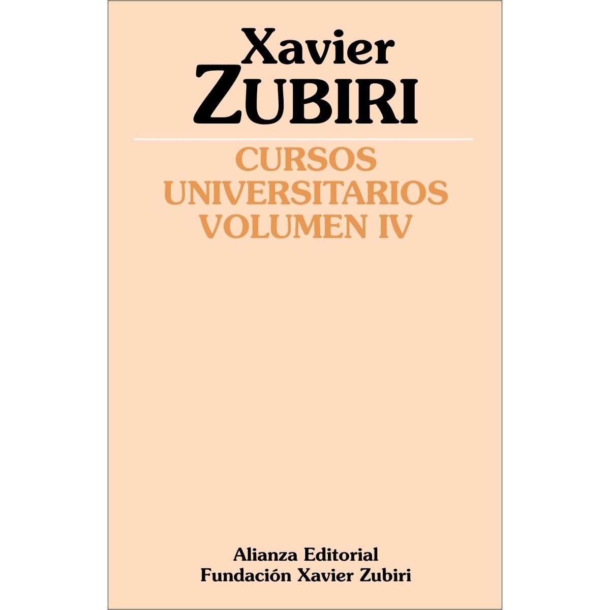 Imagen 0 de CURSOS UNIVERSITARIOS. VOLUMEN IV (1934- (Tapa blanda Tapa blanda con solapas)
