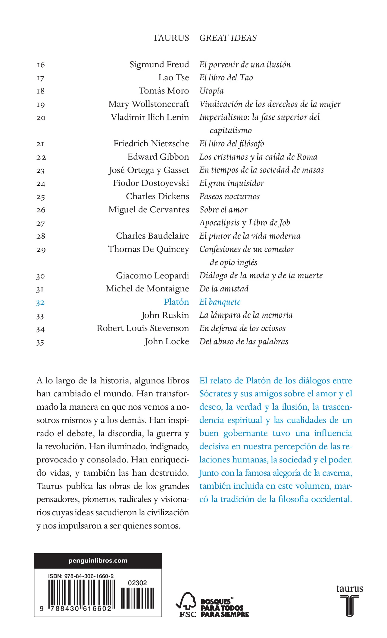 El banquete (Serie Great Ideas) (Capa mole) 2