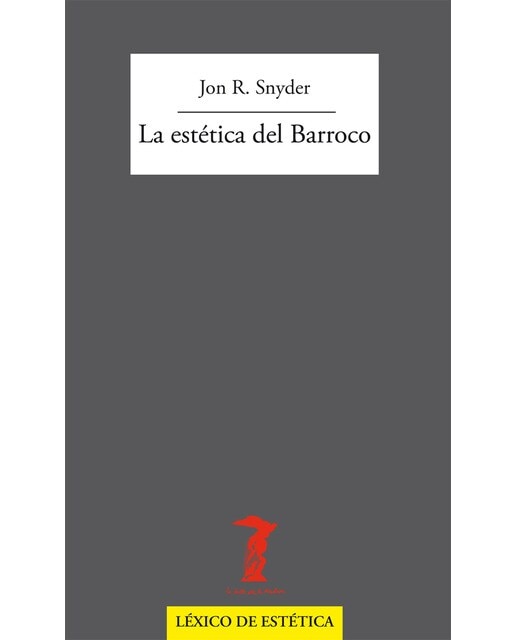 La estética del Barroco (Capa mole com abas) 1