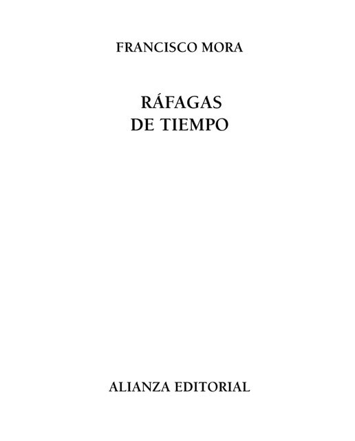 Ráfagas de tiempo(Tapa dura) 1