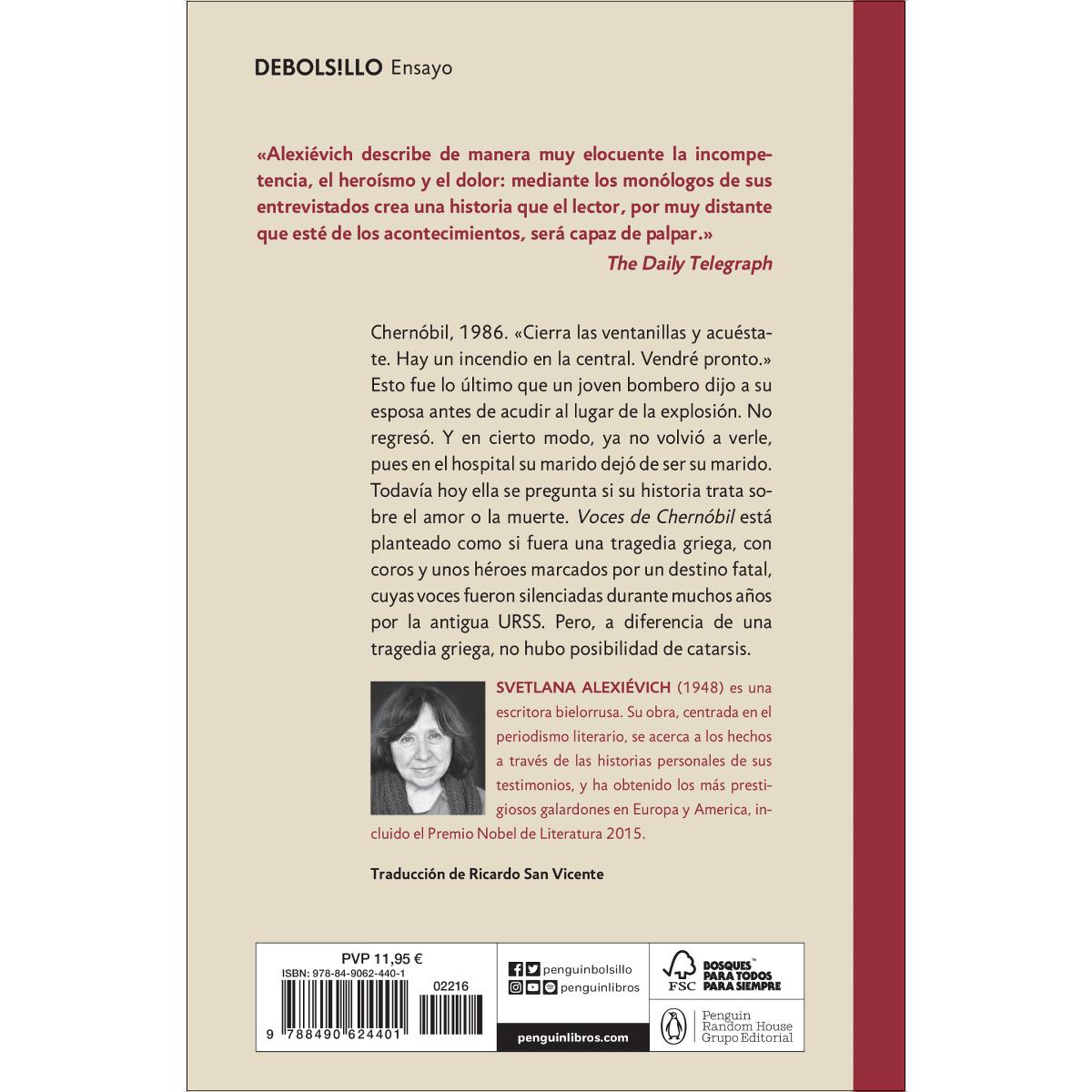 Voces de Chernóbil: Crónica del futuro (Bolso) (Capa mole) 2