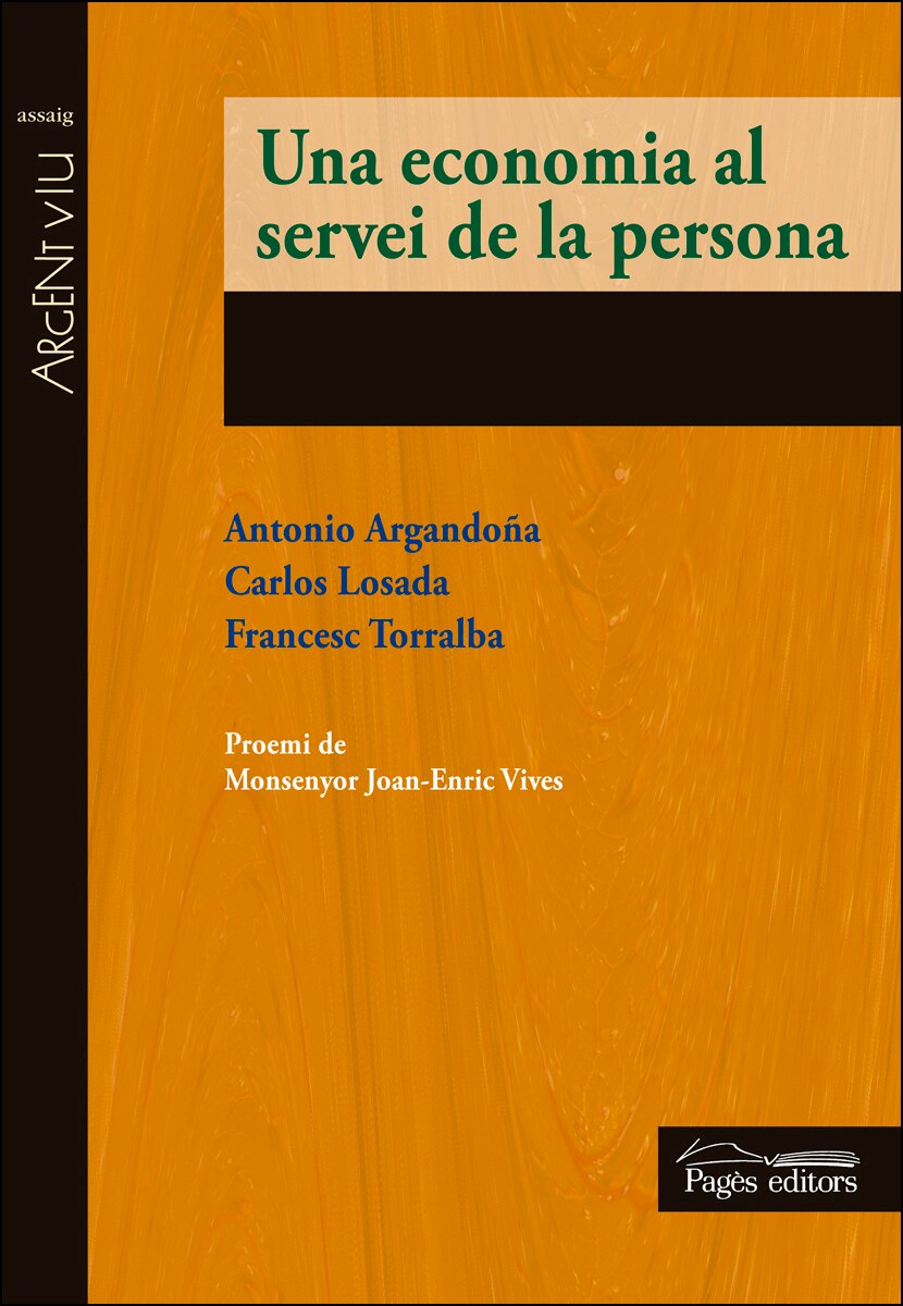 Una Economía Al Servei De La Persona 1