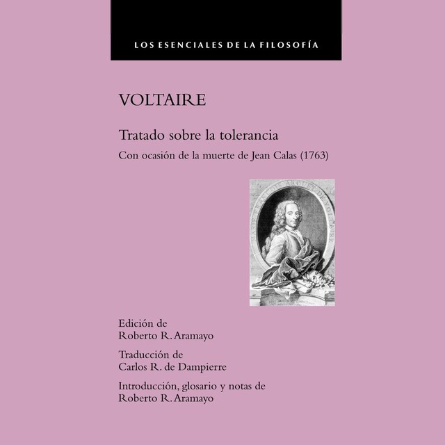 Imagem 0 de Tratado sobre la tolerancia: Con ocasión de la muerte de Jean Calas (1763) (Capa mole)