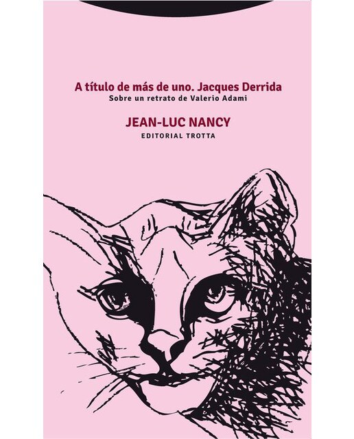Imagen 0 de A título de más de uno. Jacques Derrida: Sobre un retrato de Valerio Adami  (Tapa blanda)