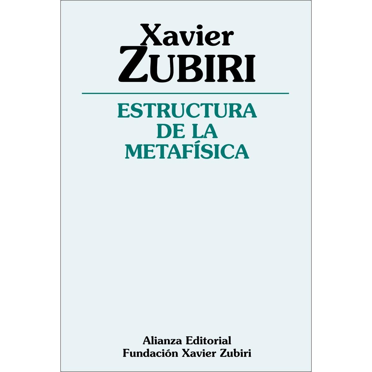 Estructura de la metafísica (Capa mole com abas) 1
