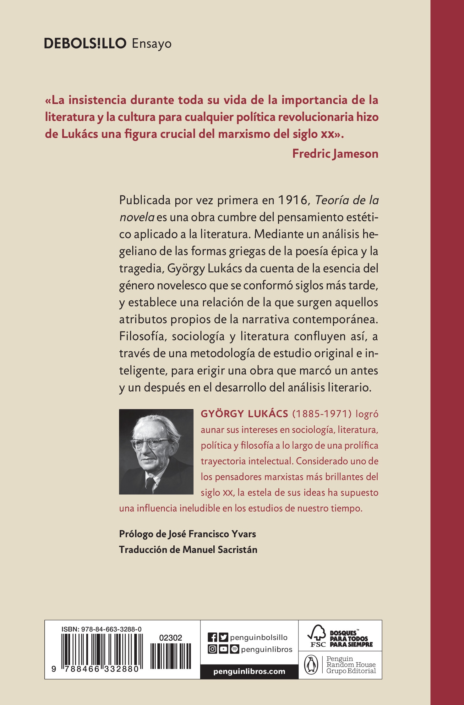 Teoría de la novela(Bolsillo) (Tapa blanda) 2