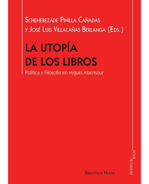 La utopía de los libros: Política y filosofía en miguel abensour(Tapa blanda) 1