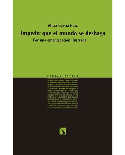 Impedir Que El Mundo Se Deshaga 1