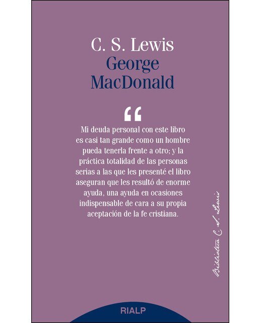 George MacDonald (Capa mole) 1