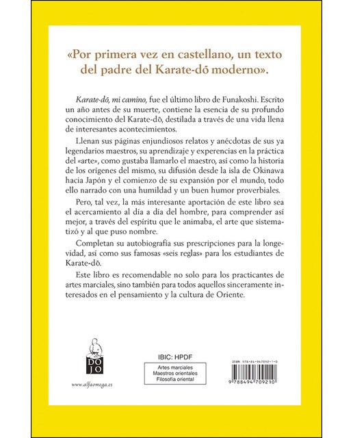 Imagem 0 de Karate-do, mi camino: Autobiografía(Tapa blanda)