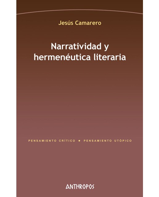 Narratividad Y Hermenéutica Literaria 1