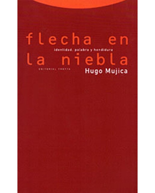 Flecha En La Niebla: Identidad, Palabra Y Hendidura 1