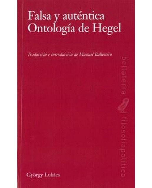 Falsa Y Auténtica Ontología Del Hegel 1