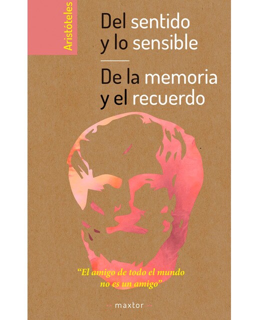 Del sentido y lo sensible y de la memoria y el recuerdo(Tapa blanda) 1