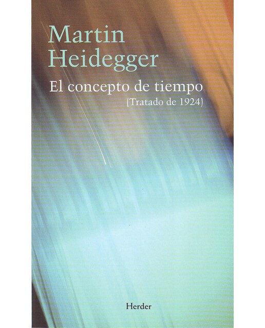 El concepto de tiempo(Tapa blanda) 1