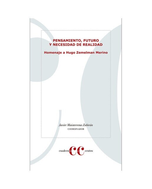 Pensamiento, futuro y nececidad de realidad.Homen 1