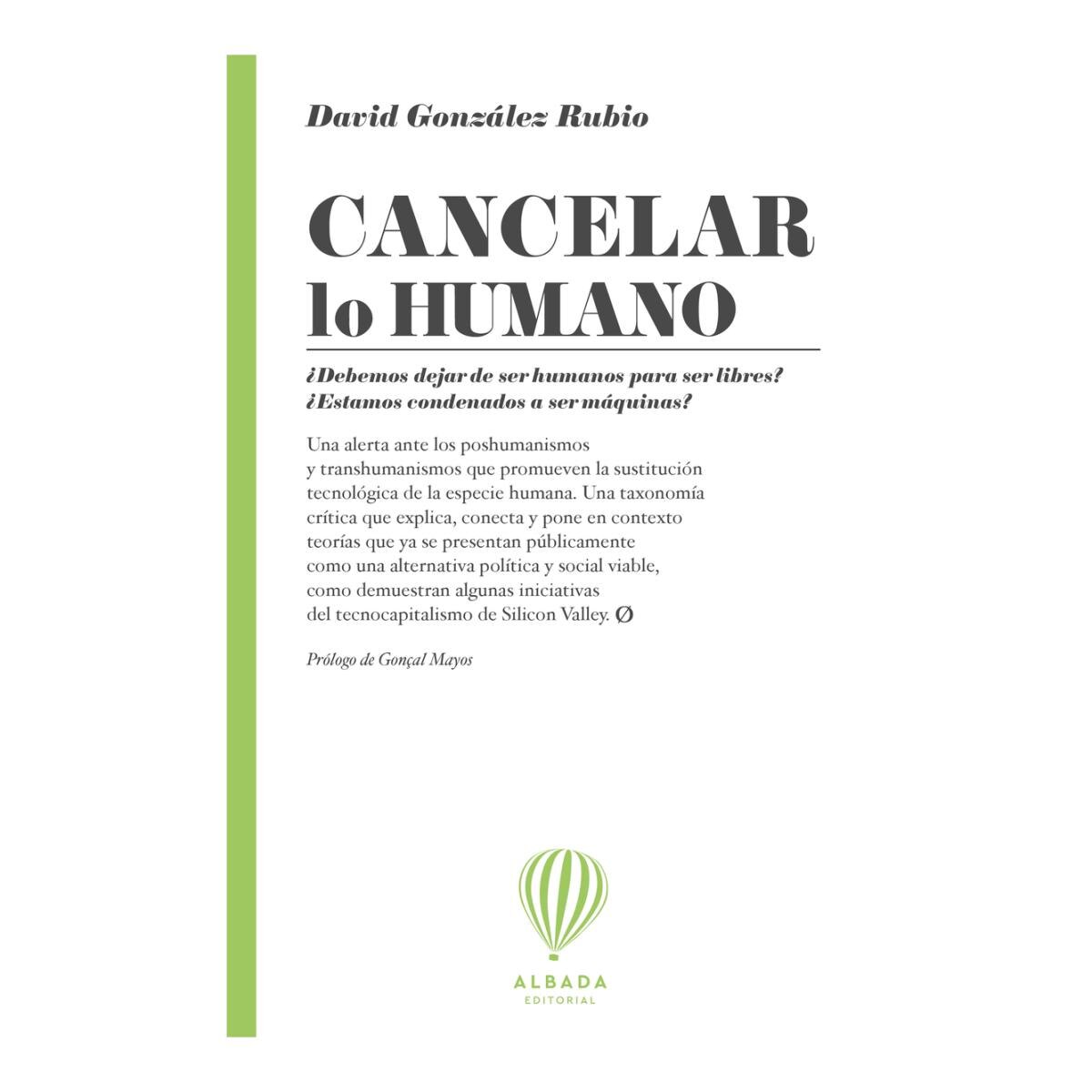 Imagem 0 de Cancelar lo humano