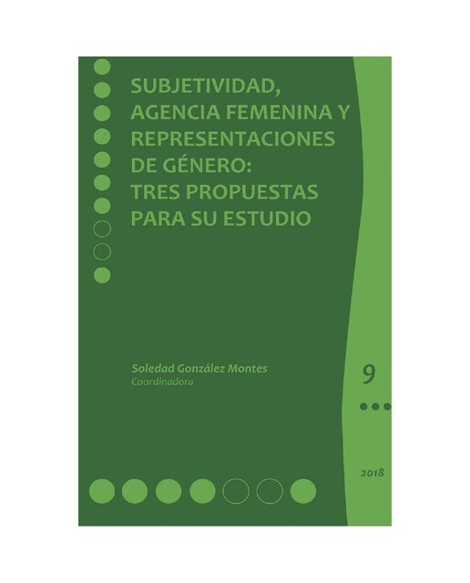 Subjetividad, agencia femenina y representaciones 1