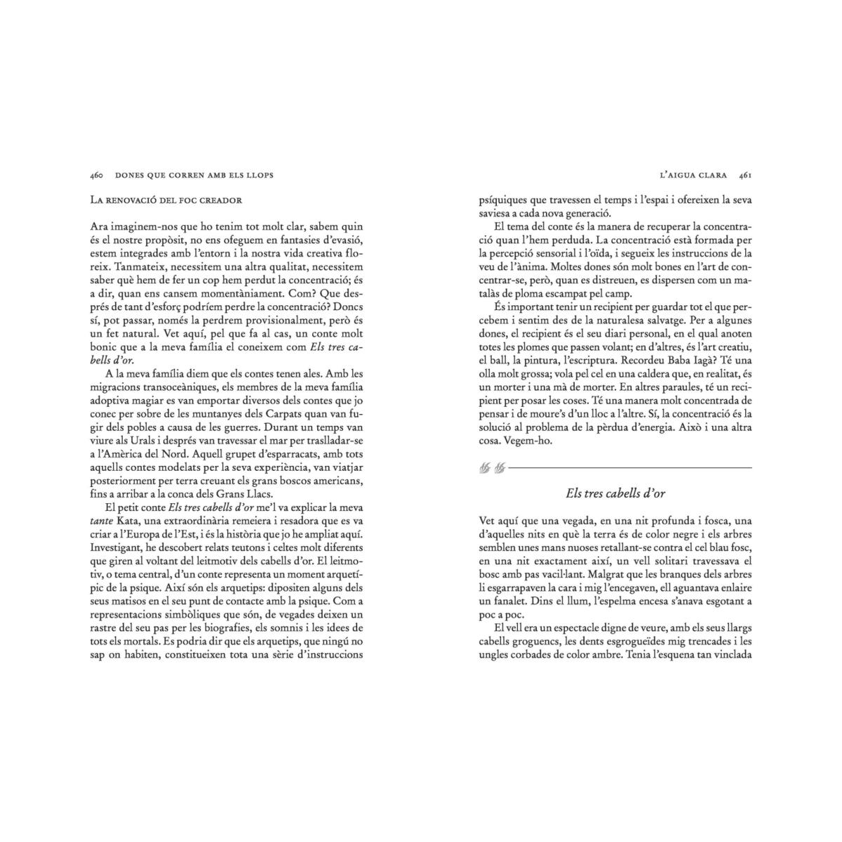 Dones que corren amb els llops: Mites i contes de l&arquetip de la Dona Salvatge (Capa mole) 4