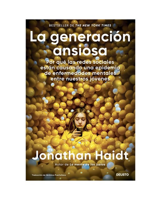 Imagem 0 de La generación ansiosa: Por qué las redes sociales están causando una epidemia de enfermedades mentales entre nuestros jóvenes (Capa mole com abas)