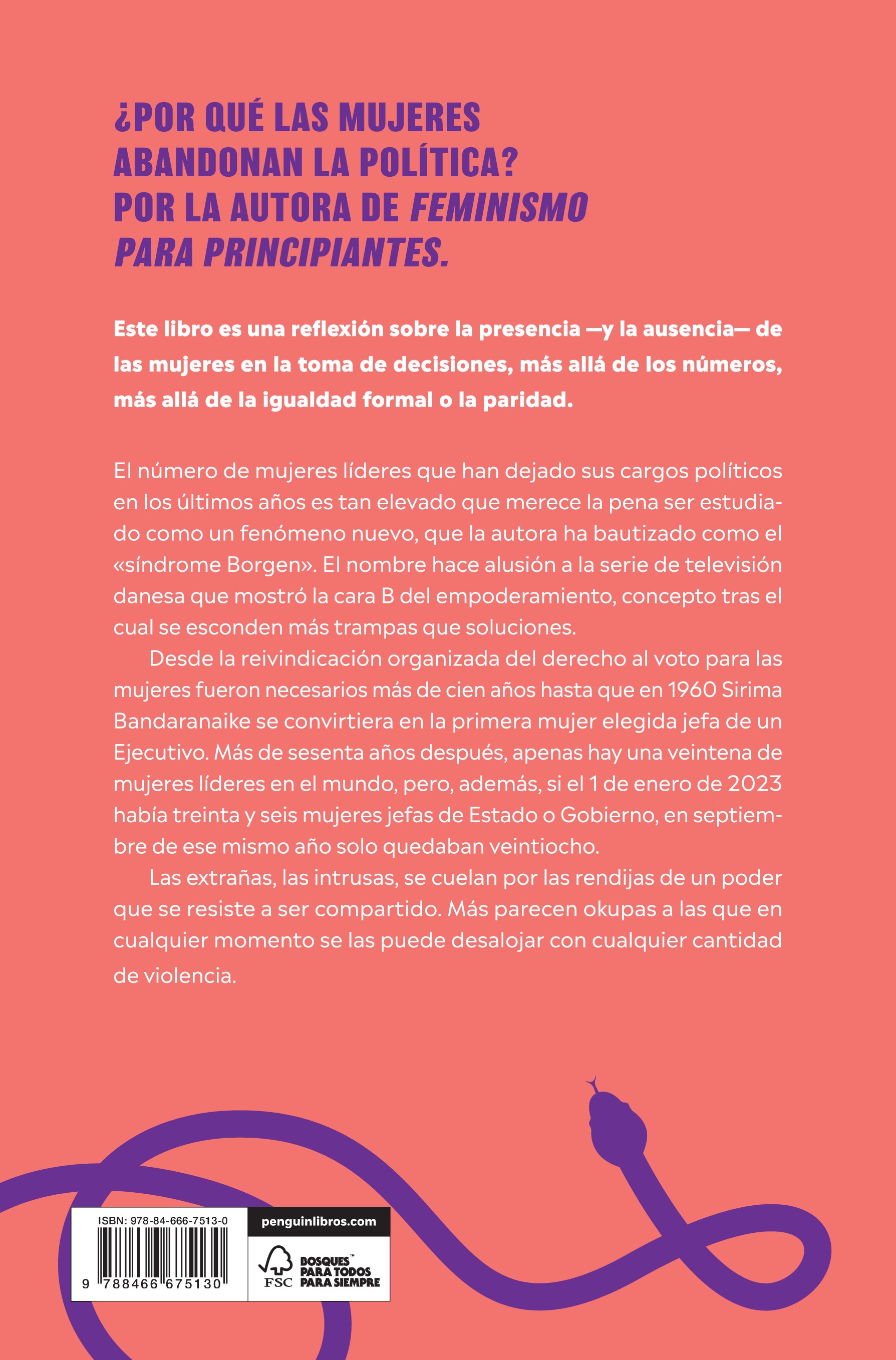 El síndrome Borgen: Por qué las mujeres abandonan la política (Capa mole) 2