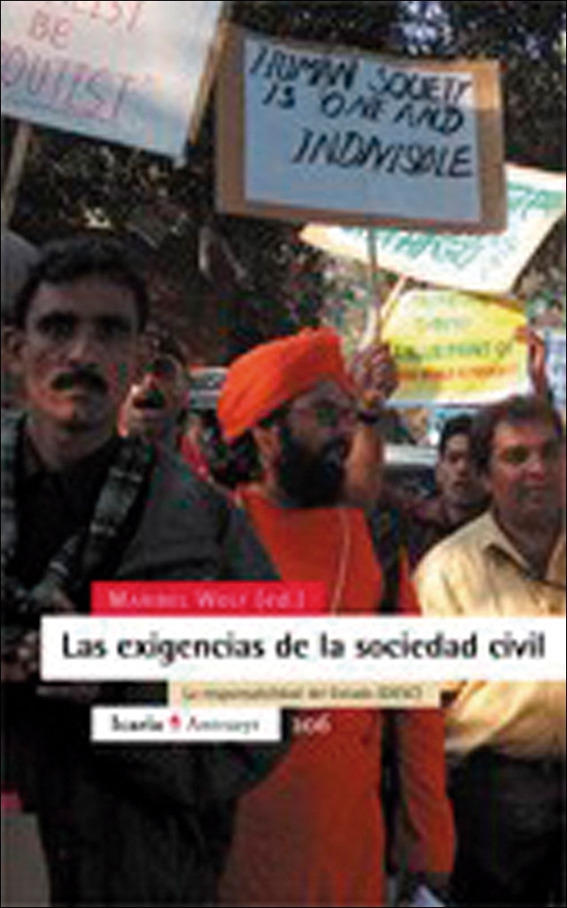 Las exigencias de la sociedad civil: La responsabilidad del Estado (DESC) (Capa mole com abas) 1