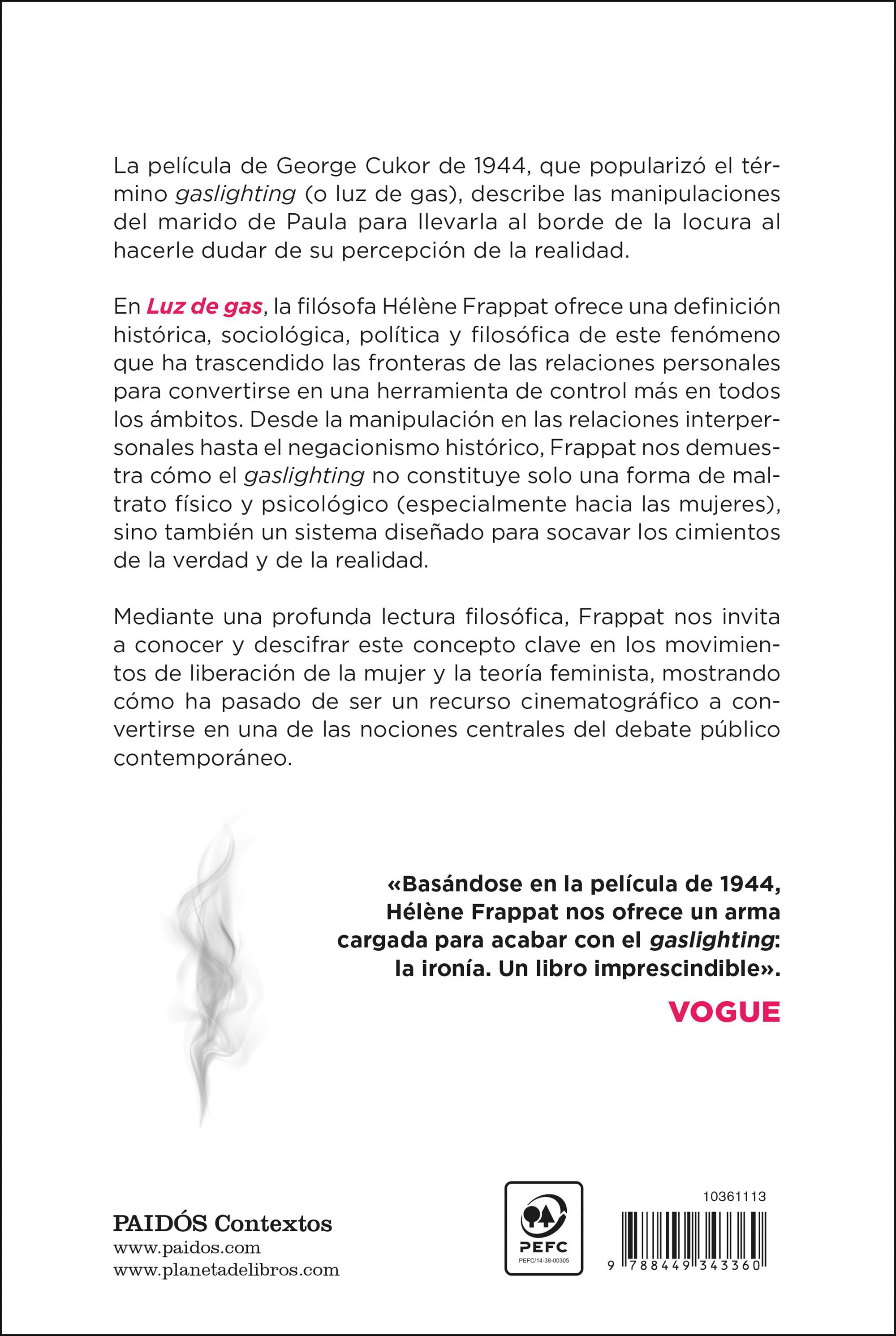 Luz de gas: O el arte de enmudecer a las mujeres (Capa mole com abas) 2