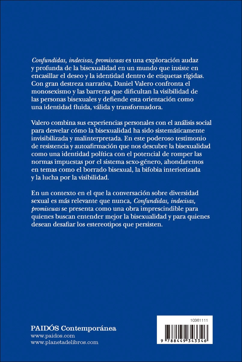 Confundidas, indecisas, promiscuas: Bisexualidad, identidad y deseo en un mundo monosexista (Capa mole com abas) 2